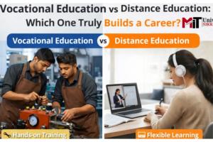 Vocational Education vs Distance Education: Which One Truly Builds a Career? MIT University Sikkim Explains