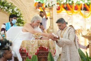 Businessman Sharadbhai Zaveri becomes Param Pujya Muniraj Shri Shaurya Bhushan Vijay Ji Maharaj Saheb after Jain Diksha today