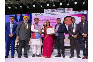 Mrs Bhakti Gautam Chheda Honoured at CA Women Excellence Awards for Transforming Finance into Social Impact
