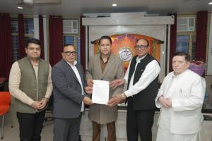 Educationist and St. Columbo Public School Director Kapil Sharma Takes Charge as Director in India Para Powerlifting