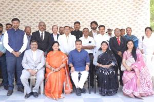 Deputy Chief Minister Harsh Sanghavi inaugurates new Public Trust Registration and Joint Charity Commissioner office building in Vadodara