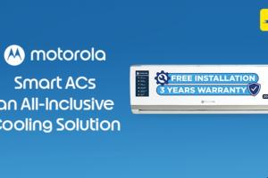 Flipkart Expands Smart Cooling Portfolio with Motorola Air Conditioners with Transparent Installation Model