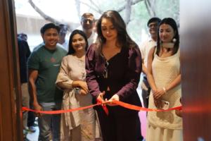 Actor Shruti Marathe Unveils Show Flat at Codename Tree Clouds at SP Kingstown, Pune