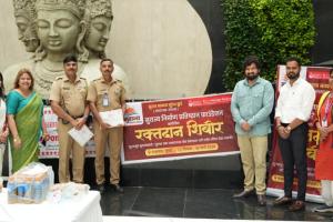Surajya Nirman Pratishthan Foundation Organizes Mega Blood Donation Drive at Mantralaya, Mumbai