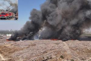 Surat: Use of Bio-Enzymes to Control Smoke at Khajod Dumping Site