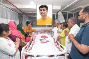 58th Heart Donation by Donate Life in Surat, 37-Year-Old Hardik Saves 6 Lives