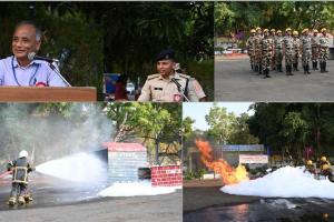 Surat: Conclusion of Fire Service Week at NTPC Jhankor, Live Fire Demonstration Increased Awareness