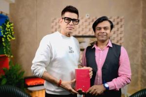 Invited by Actor Sudesh Berry, Varun Gupta of GrahRahasya Decoded Advances Mahabharat Research Through Text-Based Analysis