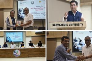 Sarvajanik University’s S. R. LUTHRA INSTITUTE OF MANAGEMENT ORGANISED a Seminar on MBA: Unlocking Future Career Opportunities