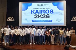 Acharya Bangalore B-School Hosts KAIROS 2026 Mega Pool Drive, Connecting 500+ Candidates with 33 Leading Recruiters