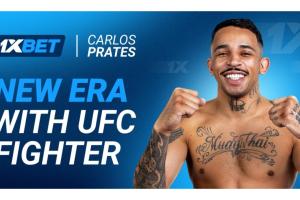 UFC Star Carlos Prates is now a 1xBet Brand Ambassador