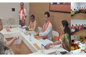 Surat: Political Mahabharata, BJP's deliberation for the selection of Mayor and Deputy Mayor, observers took 'sense' from over 250 officials