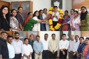 Surat: Health Minister Honored for Historic Recruitment in Nursing Sector, Association Expresses Gratitude