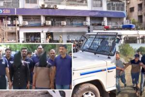Surat: Main Accused in SBI Bank Robbery Case Injured in 'Half Encounter', Shot in Leg After Firing at Police