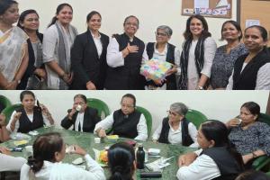 Surat: Women Lawyers Honor Senior Advocate Meenaben Jagatap