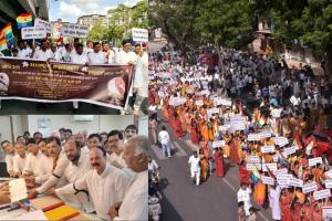 Surat: Massive Silent Rally Against the Death of Jain Saints