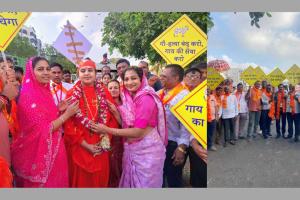Surat: Sarvadharm Sanstha Organizes Grand Cow Respect Awareness Rally