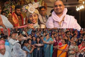 Surat: Emotional Description of Krishna's Childhood Pastimes on the Fifth Day of Shrimad Bhagwat Katha