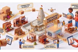 Metagod Creator Launches Spiritual Marketplace Amid India’s E-Commerce Surge