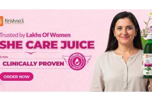 Krishna’s Ayurveda, She Care Juice Clinically Proven to Support PCOD Management in 90 Days