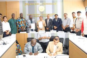 Signing of MoU between Surat Chamber and Ghana India Chamber, new business opportunities will open for industries of both countries