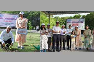 Surat: Tree Plantation at NTPC Jhanor on World Environment Day, Commitment to Environmental Protection