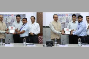 Vadodara: Excellence in Rail Safety: Two Employees of Vadodara Division Honored by Western Railway's General Manager