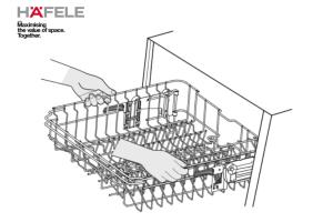 Hafele Valeriya Dishwasher: Flexibility That Fits Every Load