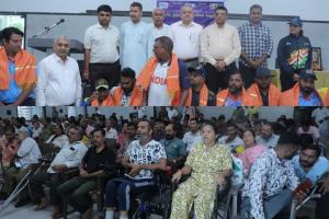 Surat: Honoring Disabled Talents on Saksham Foundation Day, 223 Participants Present