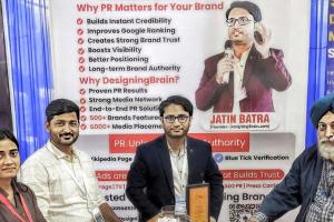 Jatin Batra founded DesigningBrain.com Strengthens Brand Visibility at WebFair 25th Edition as PR Partner