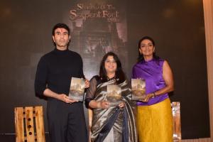 Acclaimed Actress Shanthi Priya Unveils Shadow of the Serpent Fort by Author Arti Chavan at Grand Mumbai Launch event held at Title Waves