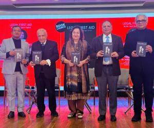 Legal Expert Sunil Kumar Pathak’s book Legal First Aid released at India International Centre