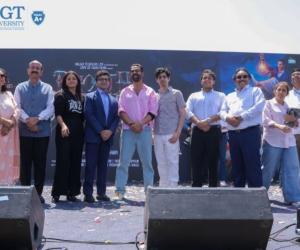 Akshay Kumar Creates Electrifying Buzz at SGT University for Bhooth Bangla Promotions